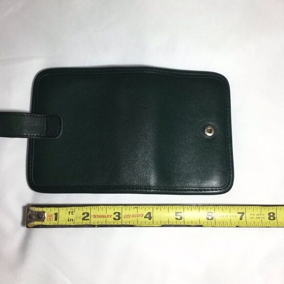 Coach Green Vintage Billfold Wallet Photo Album Unisex - Picture 6 of 11
